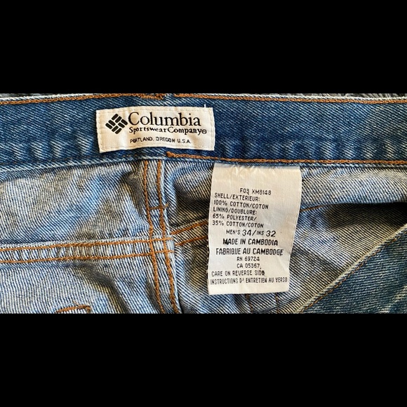Columbia Men’s Straight Leg Jeans - Picture 3 of 4